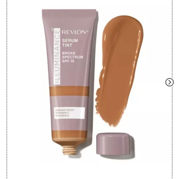 🆕💄Revlon Illuminance Serum Tint, Liquid Foundation #417 Warm Caramel - Picture 1 of 9